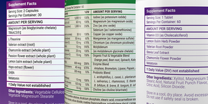 How To Read a Supplement Label
