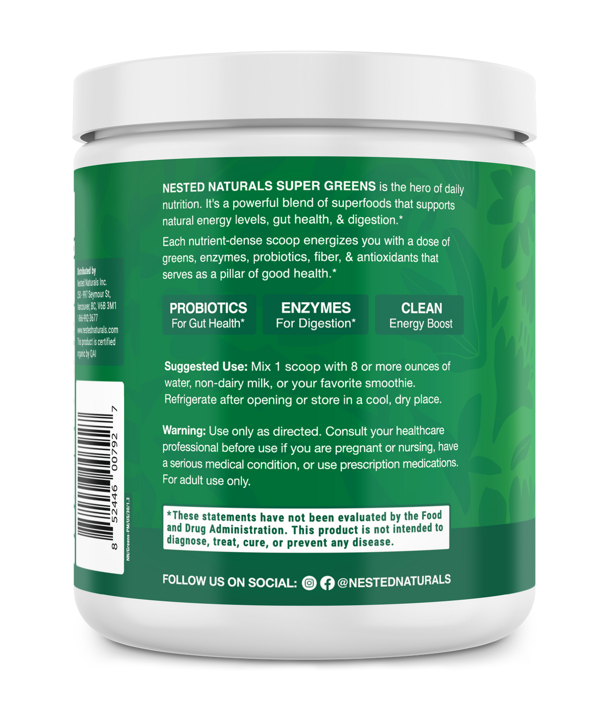 Super Greens - Pineapple Mango