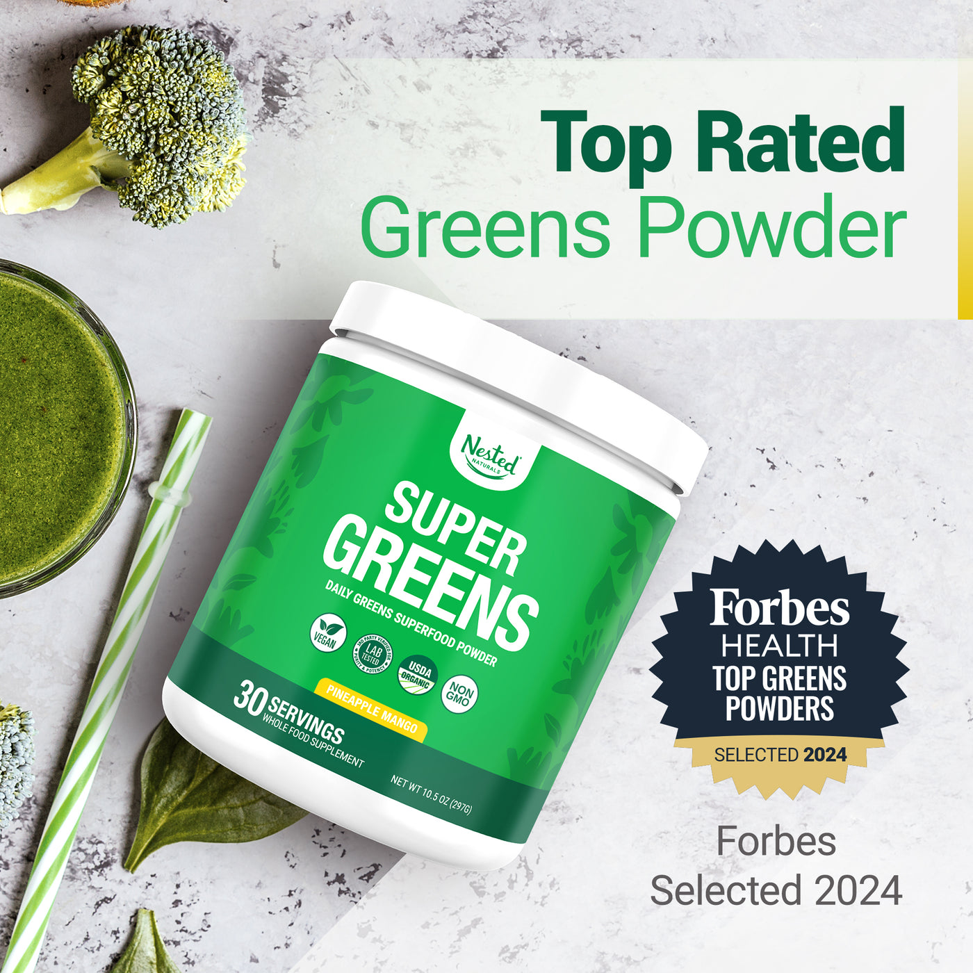 Super Greens - Pineapple Mango