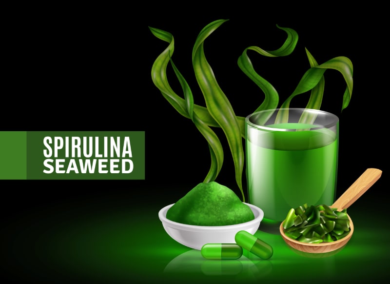 Spirulina Powder - Info and Health Benefits