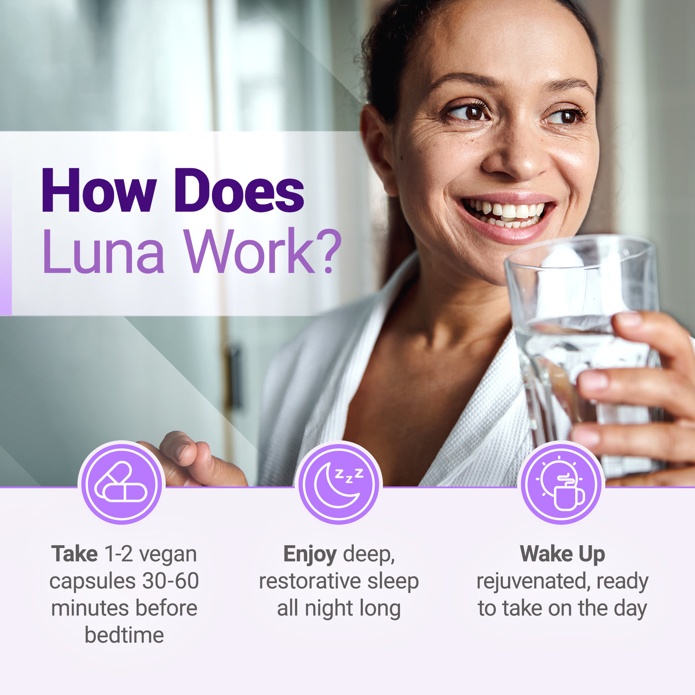 LUNA Gentle Sleep Supplement