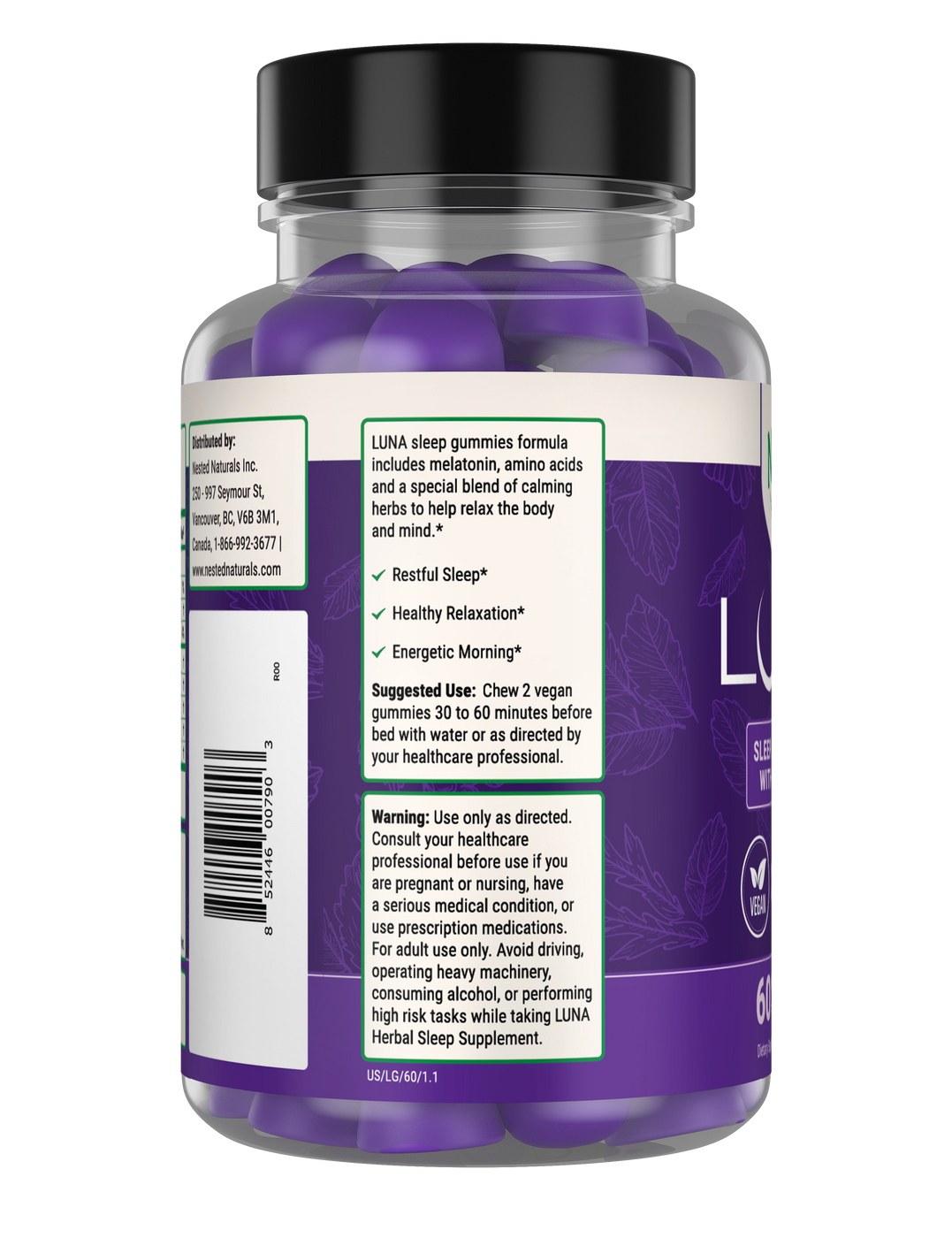 Luna Gummies Sleep Supplement