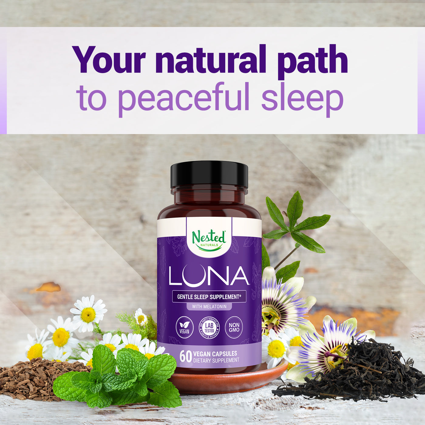 LUNA Gentle Sleep Supplement