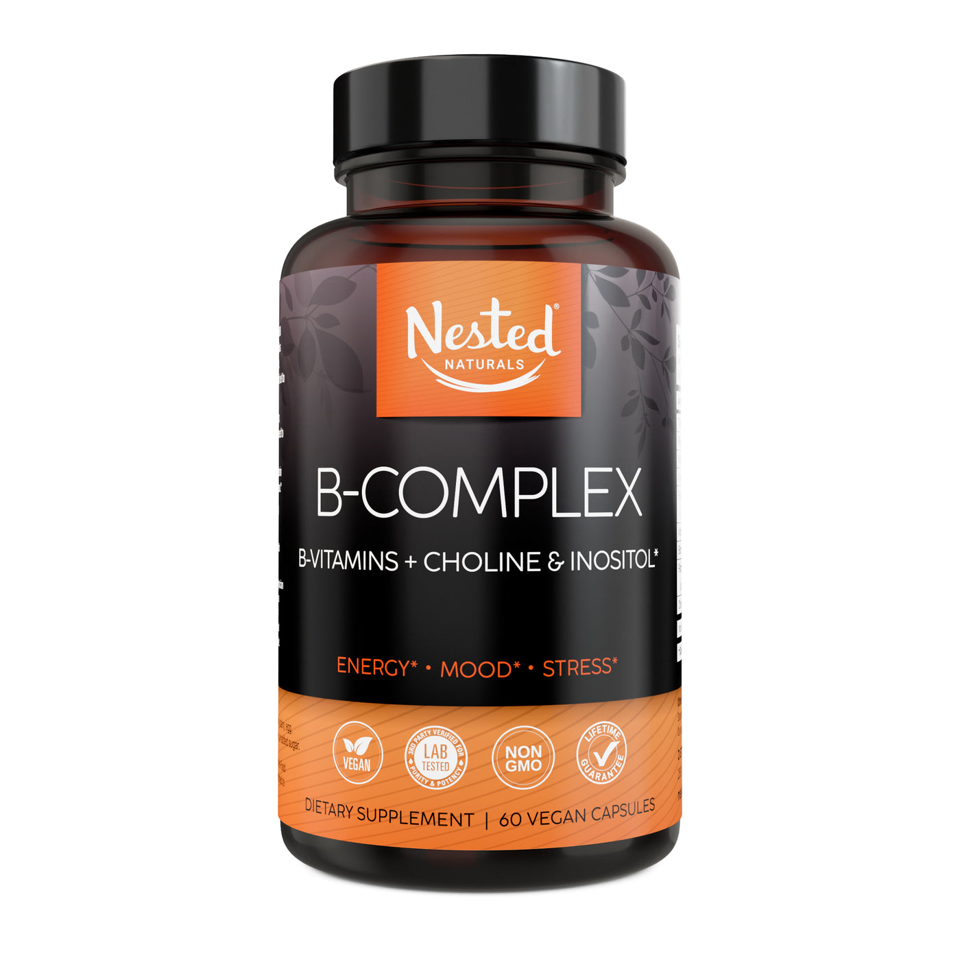Best Vitamin B Complex | Plus Choline & Inositol | Top Vegan