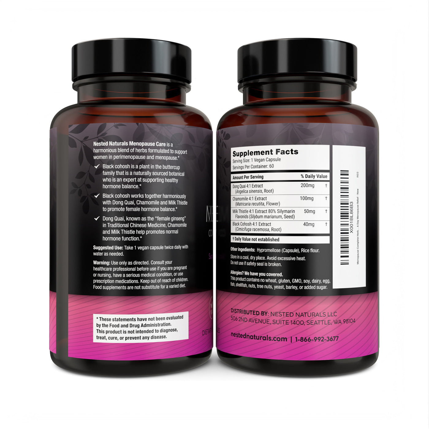 Menopause Supplement Complete Herbal Care